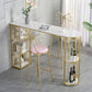 Rectangle Stone Bar Dining Table Traditional Luxury Bar Table with Sled Base Clearhalo 'Bar Furniture' 'Bar Tables' 'bar_tables' 'furn' 'furn_bar_tables' 'Furniture' 'furniture_bar_tables' 'Kitchen & Dining Furniture' 1200x1200_51256354-e61b-4559-b42e-b41c273b583b