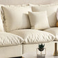 White Faux Leather/Cotton Blend Sofa Square Arm Couch with Pillow Back Clearhalo 'furn' 'furn_sofas' 'Furniture' 'furniture_sofas' 'Living Room Furniture' 'Sofa' 'sofas' 1200x1200_5126ddc1-6474-4a2a-adf8-201eb0fd8779