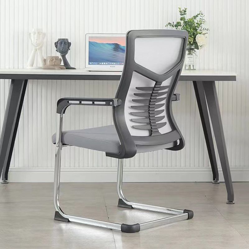 19" Wide Modern Desk Chair Breathable AirGrid Fixed Arms Office Chair Clearhalo 'furn' 'furn_office_chair' 'Furniture' 'Office Chairs' 'Office Furniture' 'office_chair' 1200x1200_51281f2f-2d8f-47fc-85cb-a541b1b3a1a6