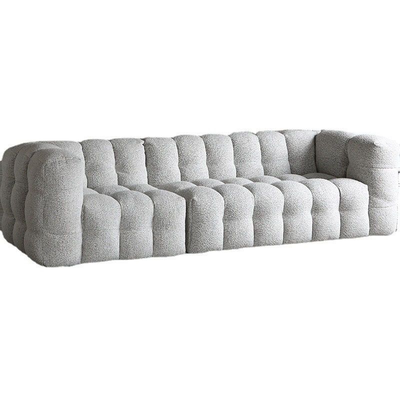 Almohada de la almohada Sofá con la lana de brazo de esmoquin contemporánea - 40.16 "D
