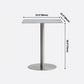 Metal Industrial Dining Table Stainless Steel Top Table with Pedestal Base Clearhalo ' dining_table' 'Dining Tables & Seating' 'Dining Tables' 'furn' 'furn_dining_table' 'Furniture' 'furniture_dining_table' 'Kitchen & Dining Furniture' 'kitchen&dining_furn' 'kitchen' 'kitchen_dining_table' 1200x1200_512a6af1-a658-45fd-872e-1ab1a93188e9