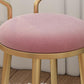 Glam Velvet Dining Chair Open Back Dining Side Furniture with Gold Legs in Matte Finish Clearhalo 'Dining Chairs' 'Dining Tables & Seating' 'dining_chair' 'furn' 'furn_dining_chair' 'Furniture' 'Kitchen & Dining Furniture' 1200x1200_512be6c9-8e97-4de8-8b78-5aea9d537224