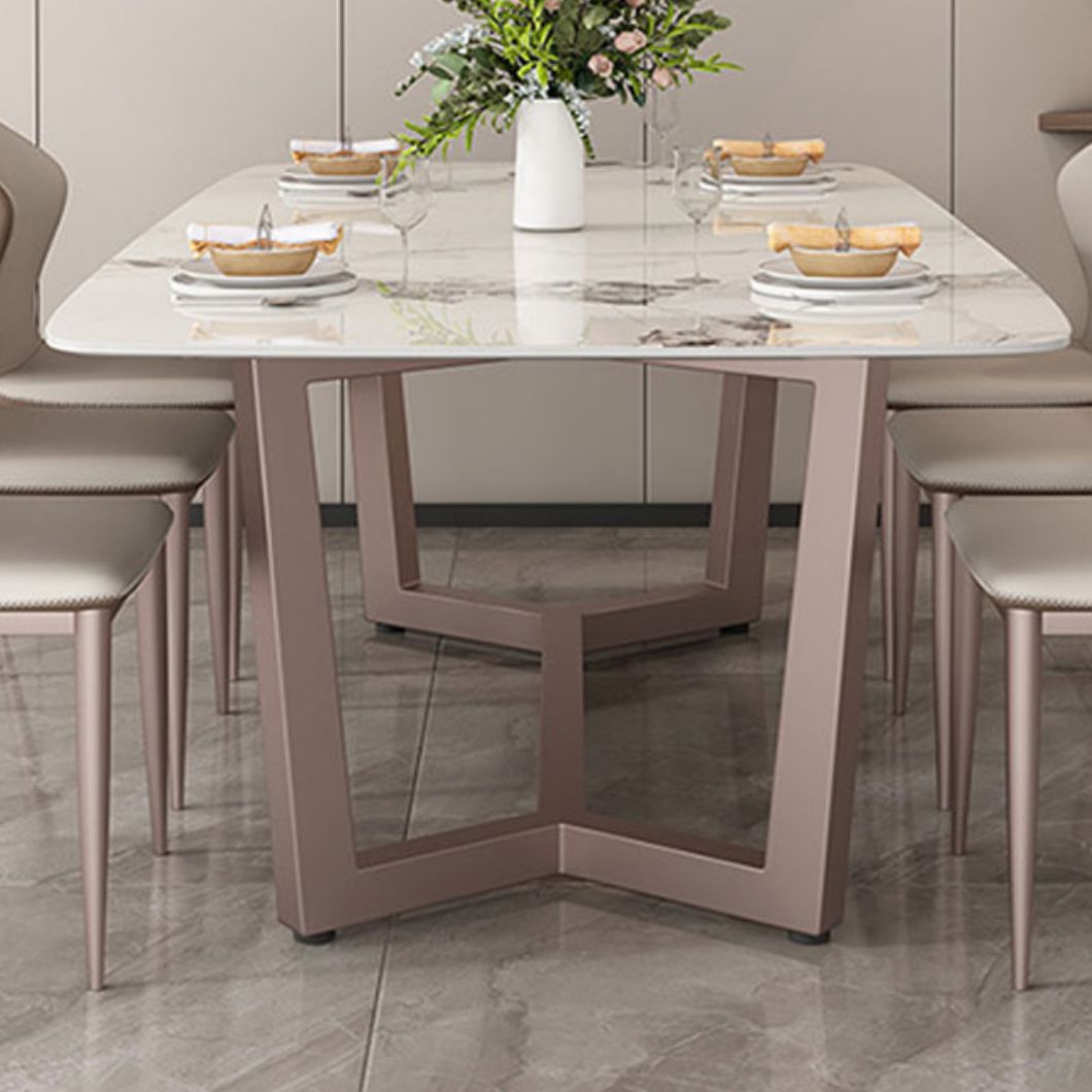 High Gloss White Dining Table Set 1/2/6/7 Pieces Glam Dinette Set with Padded Chairs