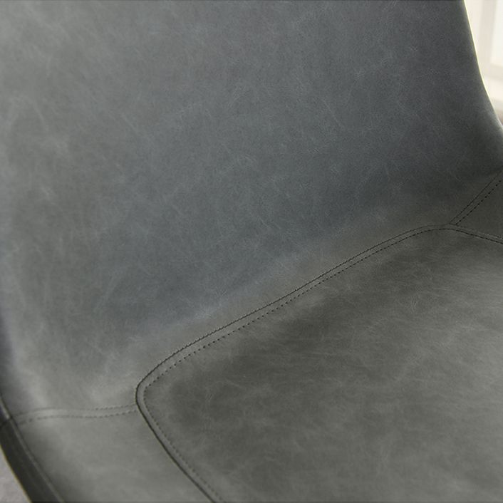 Contemporary Style Chair Dining Armless Chair with Metal Legs for Kitchen Clearhalo ' kitchen&dining_furn' 'Dining Chairs' 'Dining Tables & Seating' 'dining_chair' 'furn' 'furn_dining_chair' 'Furniture' 'furniture_dining_chair' 'Kitchen & Dining Furniture' 'kitchen' 1200x1200_512de06a-7b88-4cb0-b48f-76d2991a645f