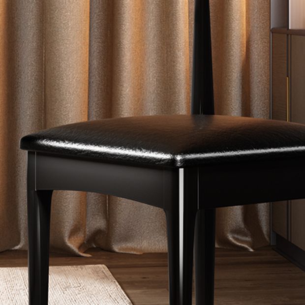 Scandinavian Style Wood Dining Chair Dining Room Armless Cow Horn Chair Clearhalo ' kitchen&dining_furn' 'Dining Chairs' 'Dining Tables & Seating' 'dining_chair' 'furn' 'furn_dining_chair' 'Furniture' 'furniture_dining_chair' 'Kitchen & Dining Furniture' 'kitchen' 1200x1200_512fdfcd-104c-463b-821f-5c763631b091