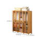 Modern Style Wardrobe Cabinet Wood Wardrobe Armoire with Shelves
