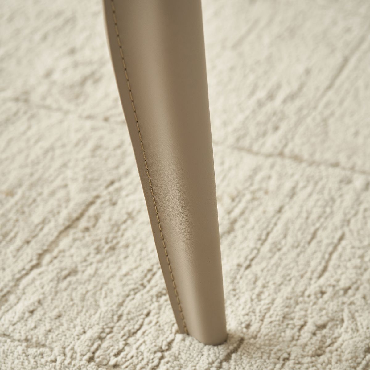 Silla de comedor tapizada silla de acento de comedor contemporáneo