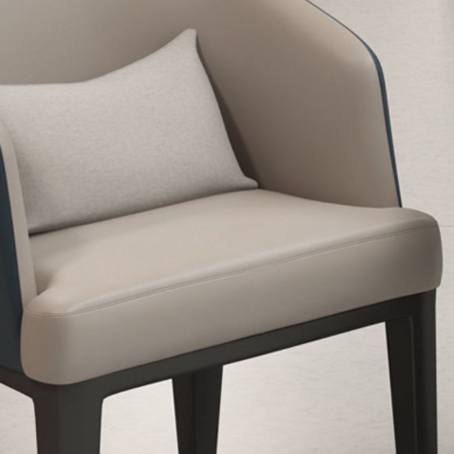 Sedia da pranzo a casa imbottita in stile moderno per sala da pranzo