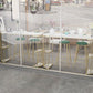 Glam Style ovale bartafel 1/3 stuks stenen aanrechttafel voor binnen