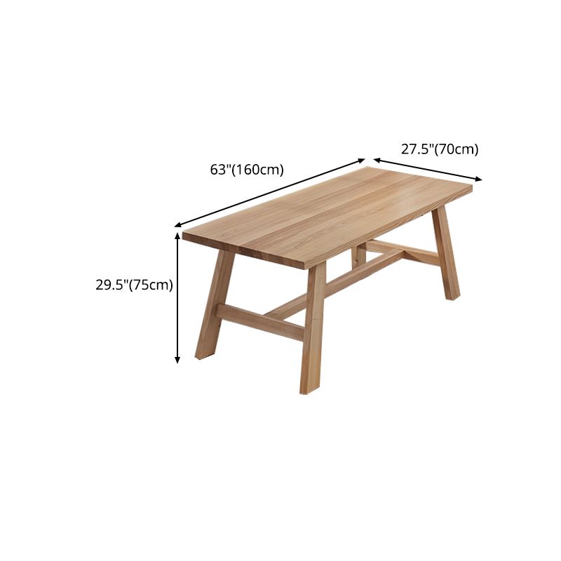 Modern 1/2/4 Pieces Dining Set Rectangle Wood Dining Table for Dining Room Clearhalo 'Dining Room Sets' 'Dining Tables & Seating' 'dining_room_set' 'furn' 'furn_dining_room_set' 'Furniture' 'furniture_dining_room_set' 'Kitchen & Dining Furniture' 'kitchen&dining_furn' 'kitchen' 1200x1200_513e2e54-7b9a-4959-a359-051b1717d132
