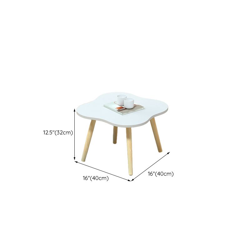Modern Wood Side Table Bedroom No Distressing End Table with 4 Legs Clearhalo 'Coffee & Accent Tables' 'Coffee Tables' 'coffee_tables' 'furn' 'furn_coffee_tables' 'Furniture' 'Living Room Furniture' 1200x1200_513f6104-b471-4eba-b1fc-ee9b166858e2