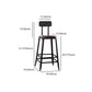 Industrial Leather Bar and Counter Stool Square Stool with 4 Legs Clearhalo 'Bar Furniture' 'Bar Stools' 'bar_stools' 'furn' 'furn_bar_stools' 'Furniture' 'Kitchen & Dining Furniture' 1200x1200_51411e65-809f-4ff0-8782-b8f34ecd6306