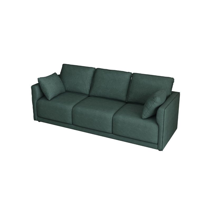 Faux Leather Sofa 25.59" D x 28.34" H Square Arm Sofa for Living Room Clearhalo 'furn' 'furn_sofas' 'Furniture' 'furniture_sofas' 'Living Room Furniture' 'Sofa' 'sofas' 1200x1200_5141342b-39ff-40bf-856e-bd0032b94eec