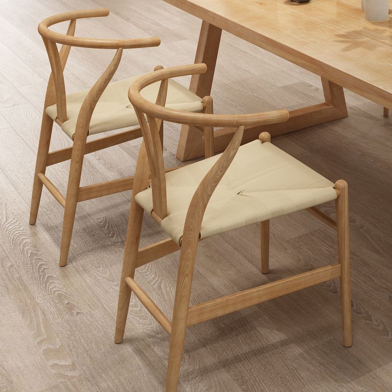 Contemporary Rectangle Shape Dining Set Solid Wood Top Dining Table Furniture for Dining Room Clearhalo 'Dining Room Sets' 'Dining Tables & Seating' 'dining_room_set' 'furn' 'furn_dining_room_set' 'Furniture' 'furniture_dining_room_set' 'Kitchen & Dining Furniture' 'kitchen&dining_furn' 'kitchen' 1200x1200_51419139-ffb5-4a90-81df-53ee9dcc82bc