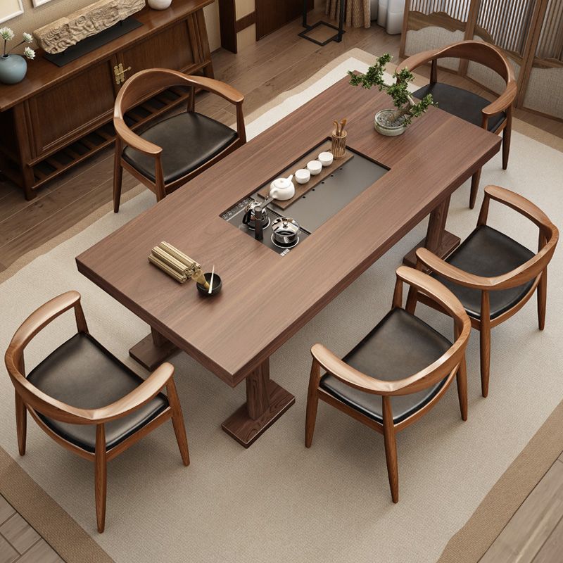 Traditional Style Ash Wood Chairs Kitchen Dining Open Back Arm Chairs Set Clearhalo ' kitchen&dining_furn' 'Dining Chairs' 'Dining Tables & Seating' 'dining_chair' 'furn' 'furn_dining_chair' 'Furniture' 'furniture_dining_chair' 'Kitchen & Dining Furniture' 'kitchen' 1200x1200_51421596-74bf-47cc-a5b9-bcd18ed5fa4c