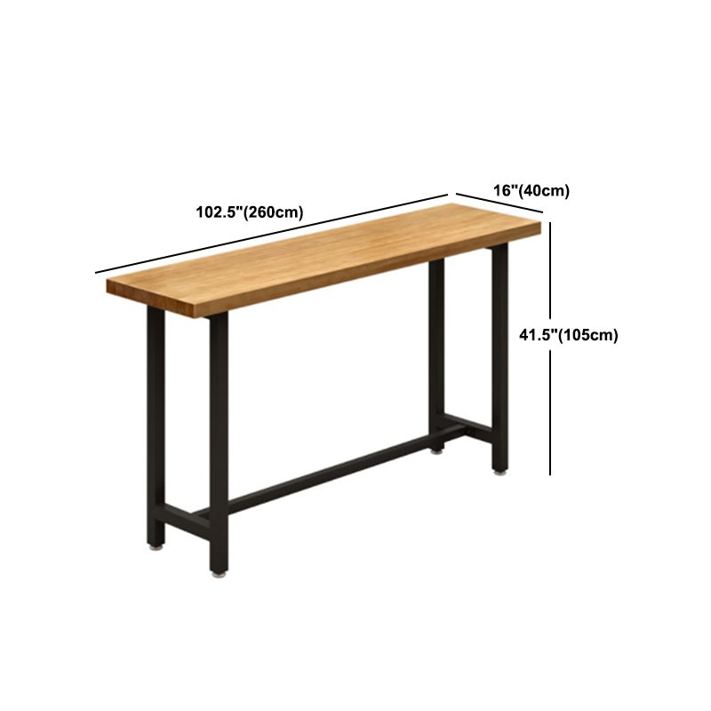 Moderne 1/7 stukken Bars Set rechthoek houten aanrechttafel met hoge ontlasting