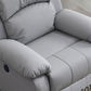 Contemporary Wing Chair Recliner Metal Solid Color Arm Swivel Rocker Indoor Clearhalo 'Chairs & Seating' 'furn' 'furn_recliners' 'Furniture' 'Living Room Furniture' 'Recliners' 1200x1200_5146e6c3-4dbd-481c-adc6-3bdd308790e3
