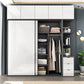 Manufactured Wood White Storage Cabinet Modern Cabinet with Drawers