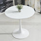Modern Round Top Dinette Table Metal Base Dining Table for Restaurant Clearhalo 'Dining Tables & Seating' 'Dining Tables' 'dining_table' 'furn' 'furn_dining_table' 'Furniture' 'furniture_dining_table' 'Kitchen & Dining Furniture' 'kitchen' 'kitchen_dining_table' 1200x1200_5148782f-bd68-47d0-9abe-95f50bc8c952