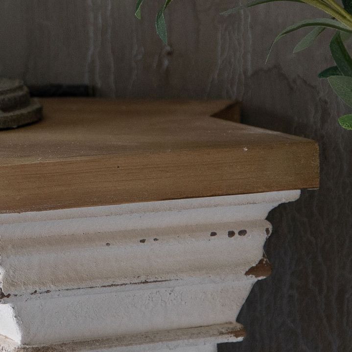 Tavolo da console in legno di campagna francese Tavolo da divano console per sala