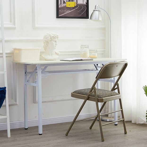 Contemporary Side Chair Home Metal Folding Open Back Armless Dining Side Chair Clearhalo ' kitchen&dining_furn' 'Dining Chairs' 'Dining Tables & Seating' 'dining_chair' 'furn' 'furn_dining_chair' 'Furniture' 'furniture_dining_chair' 'Kitchen & Dining Furniture' 'kitchen' 1200x1200_514c4de0-4cc9-44f1-a485-8c3303254b69