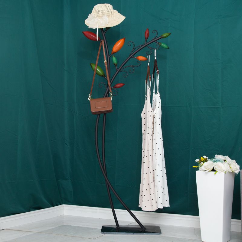 Extravaganter Hall Stand Metal Hallbaum mit Haken Kleiderbügel