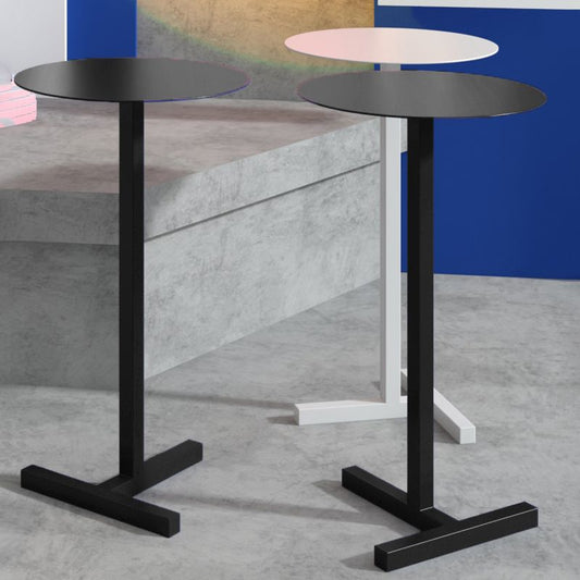 Tavolino mentale moderno della metà del secolo Tavolino da cocktail piedistallo