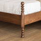 Solid Wood Headboard Poster Bed Walnut Bed Frame with Custom Legs Clearhalo 'Bedroom Furniture' 'Beds' 'furn' 'furn_beds' 'Furniture' 1200x1200_51544b62-8e1c-4a90-88b9-4b5f85824596