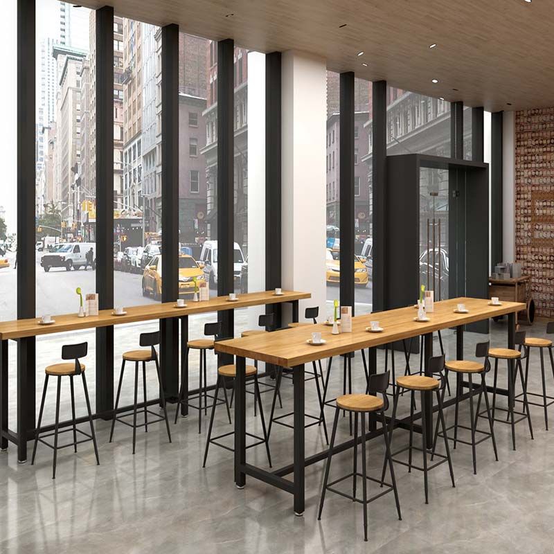 Contemporary Bar Stool Backrest Barstool with Black Metal Legs Clearhalo 'Bar Furniture' 'Bar Stools' 'bar_stools' 'furn' 'furn_bar_stools' 'Furniture' 'Kitchen & Dining Furniture' 1200x1200_51550986-e018-46a7-a735-b7809b39e5fa
