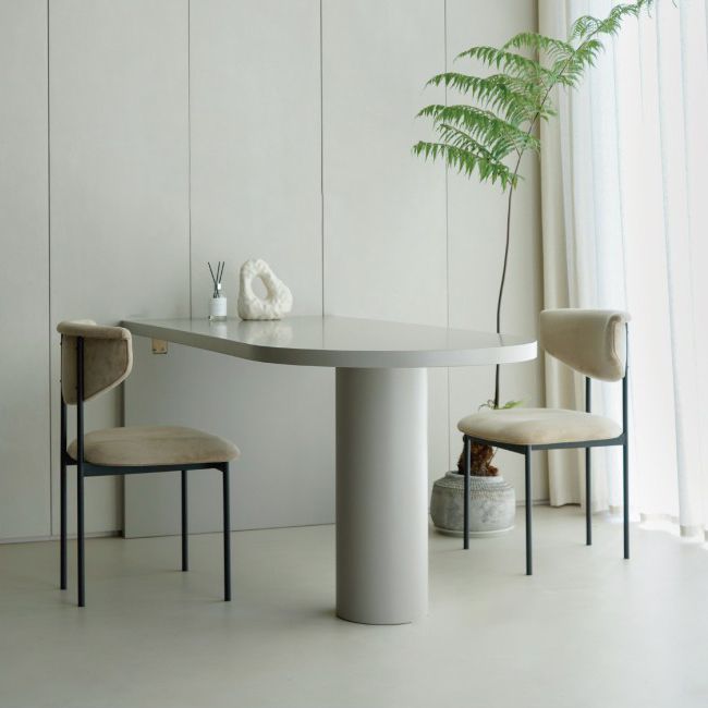 Solid Wood Modern Free Form Dining Table Pine Wood Top Table for Dining Room Clearhalo ' dining_table' 'Dining Tables & Seating' 'Dining Tables' 'furn' 'furn_dining_table' 'Furniture' 'furniture_dining_table' 'Kitchen & Dining Furniture' 'kitchen&dining_furn' 'kitchen' 'kitchen_dining_table' 1200x1200_5155d1db-1364-4305-9d87-61a045e46eef