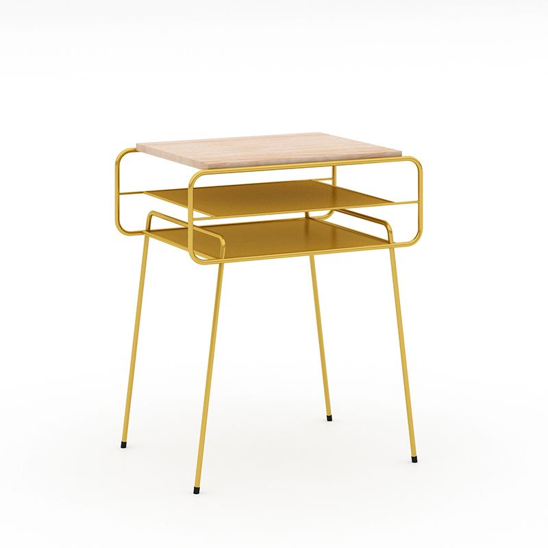 Table de nuit ouverte de lit de lit de lit inférieur avec jambes