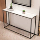 Tabella della console superiore in marmo per accento console Hall 29.53 "