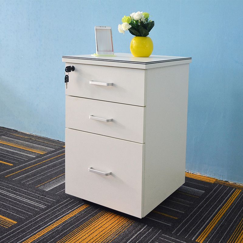 Contemporary File Cabinets Solid Wood Frame Key Lock File Pedestal Clearhalo 'Filing Cabinets' 'filling_cabinets' 'furn' 'furn_filling_cabinets' 'Furniture' 'Office Furniture' 1200x1200_515de38d-9a09-48cc-a65c-70f5841a4e2f