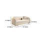 Eigentijdse beige bank bed smoking tuxedo armbank bed met 2 kussens