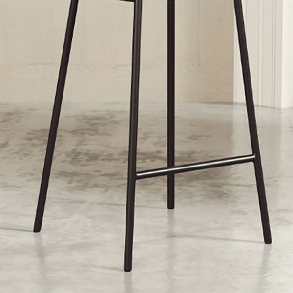 Armless Upholstered Counter Stool Industrial Bucket Seat Bar Stool Clearhalo 'Bar Furniture' 'Bar Stools' 'bar_stools' 'furn' 'furn_bar_stools' 'Furniture' 'Kitchen & Dining Furniture' 1200x1200_515ed2c4-23be-4144-8c95-90ad3b2ff2ce