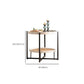 Glass Round Contemporary Coffee Table Cross Legs Single Coffee Table with Storage Clearhalo 'Coffee & Accent Tables' 'Coffee Tables' 'coffee_tables' 'furn' 'furn_coffee_tables' 'Furniture' 'Living Room Furniture' 1200x1200_515f7ea2-c6b3-41e2-a518-ddbdd06e4dcb