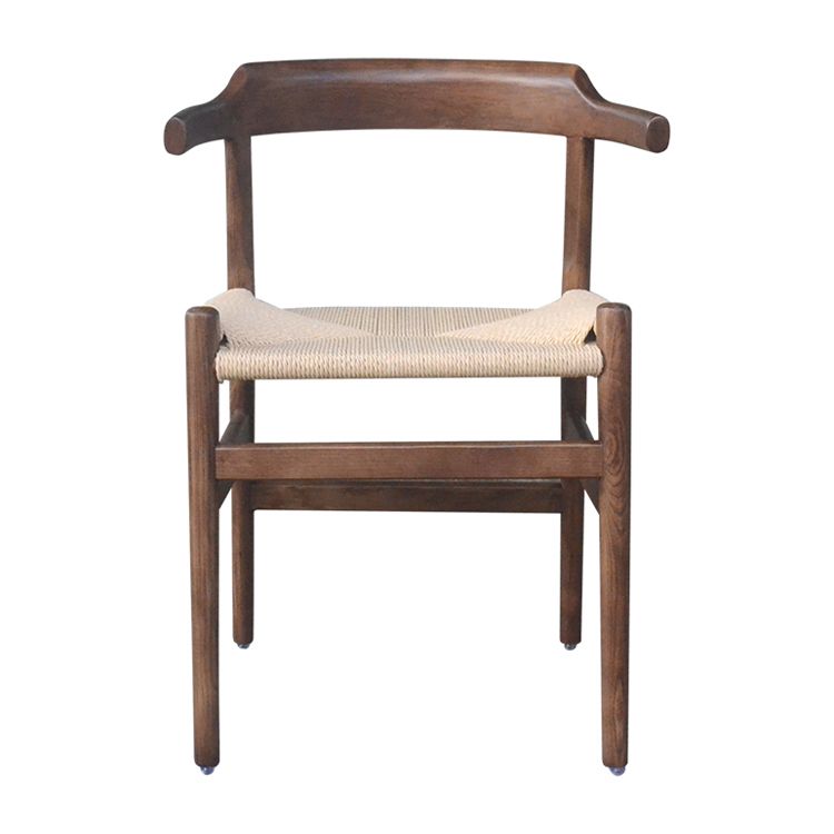 Stile contemporaneo aperto in legno solido casa usa la sedia da pranzo