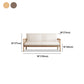 Linen Contemporary Square Arm Sofa Wooden Standard Sofa for Living Room, Apartment Clearhalo 'furn' 'furn_sofas' 'Furniture' 'furniture_sofas' 'Living Room Furniture' 'Sofa' 'sofas' 1200x1200_51605755-342b-45f5-b7f2-f8a1561322d3