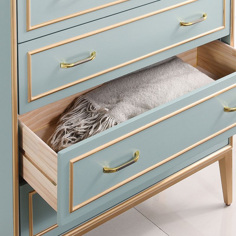 5 Drawers Accent Chest Modernism 47.2" Tall Solid Wood Cabinet Clearhalo 'Cabinets & Chests' 'cabinets_chests' 'furn' 'furn_cabinets_chests' 'Furniture' 'Living Room Furniture' 1200x1200_51612bf0-2c52-43f5-80c6-25210263c5a9