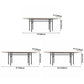 Metal Modern Oval Dining Table Wood Top Table for Dining Room and Kitchen Clearhalo ' dining_table' 'Dining Tables & Seating' 'Dining Tables' 'furn' 'furn_dining_table' 'Furniture' 'furniture_dining_table' 'Kitchen & Dining Furniture' 'kitchen&dining_furn' 'kitchen' 'kitchen_dining_table' 1200x1200_5163cc79-c5b2-4724-8062-0abb6d0a8b9d