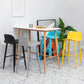 Glam Living Room Bar Height Stool Plastic Bar Stool with Iron Legs Clearhalo 'Bar Furniture' 'Bar Stools' 'bar_stools' 'furn' 'furn_bar_stools' 'Furniture' 'Kitchen & Dining Furniture' 1200x1200_5165a99d-2e60-4ef8-a196-2cb4a1b74184