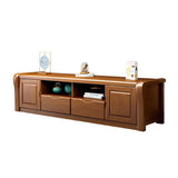 Console TV in legno moderno Console Open Storage TV Media Stand con porte per soggiorno