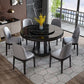 Round Dining Site Table Simplicity Style Marble Furniture with Pedestal Base Clearhalo ' dining_table' 'Dining Tables & Seating' 'Dining Tables' 'furn' 'furn_dining_table' 'Furniture' 'furniture_dining_table' 'Kitchen & Dining Furniture' 'kitchen&dining_furn' 'kitchen' 'kitchen_dining_table' 1200x1200_516692b7-6bc9-4129-93c2-787e68395956