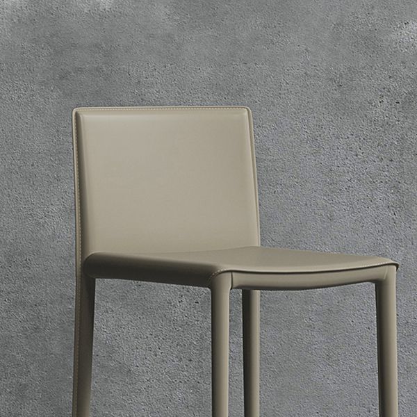 Taburete de cuero moderno taburete de altura de mostrador para Bristol