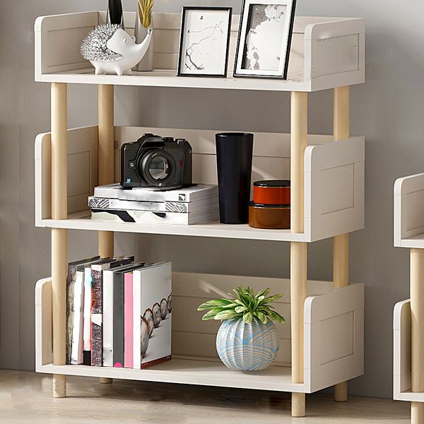 Libreria in stile scandinavo libreria aperta ingegnere in legno per ufficio