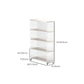 Closed Back Vertical Bookshelf Modern Style Acrylic Bookcase for Office Clearhalo 'Bookcases' 'furn' 'furn_bookcases' 'Furniture' 'Office Furniture' 1200x1200_51736f4e-8cd4-41a1-985e-b639255b826e