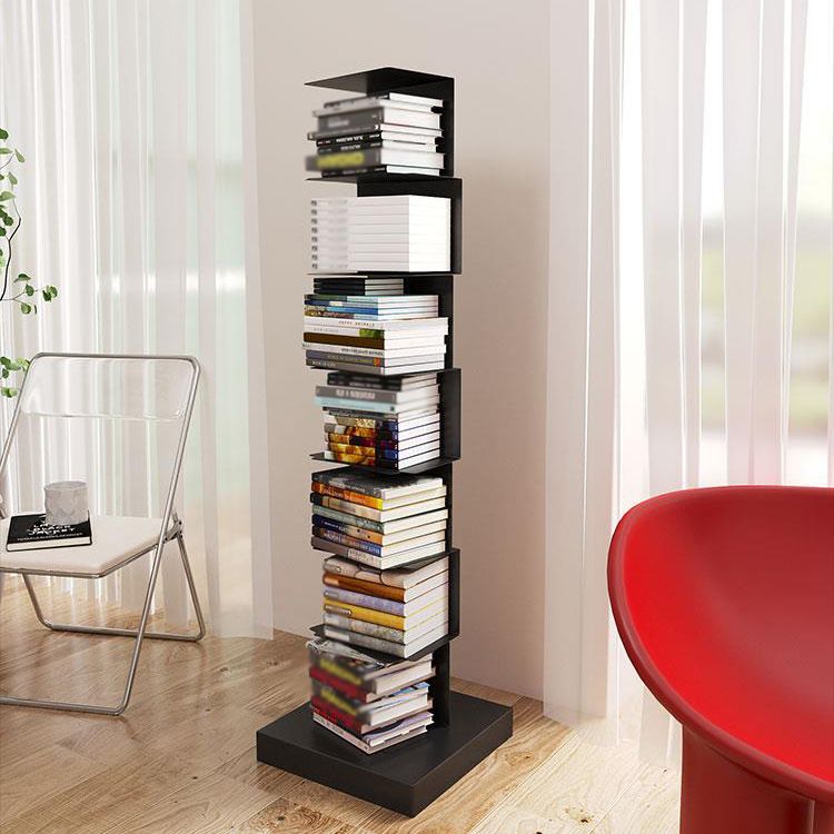 Closed Back Bookshelf Contemporary Style Invisible Bookcase for Study Room Clearhalo 'Bookcases' 'furn' 'furn_bookcases' 'Furniture' 'furniture_bookcases' 'Office Furniture' 1200x1200_5173efaa-fa6e-44e0-ac55-6b20d026d47b