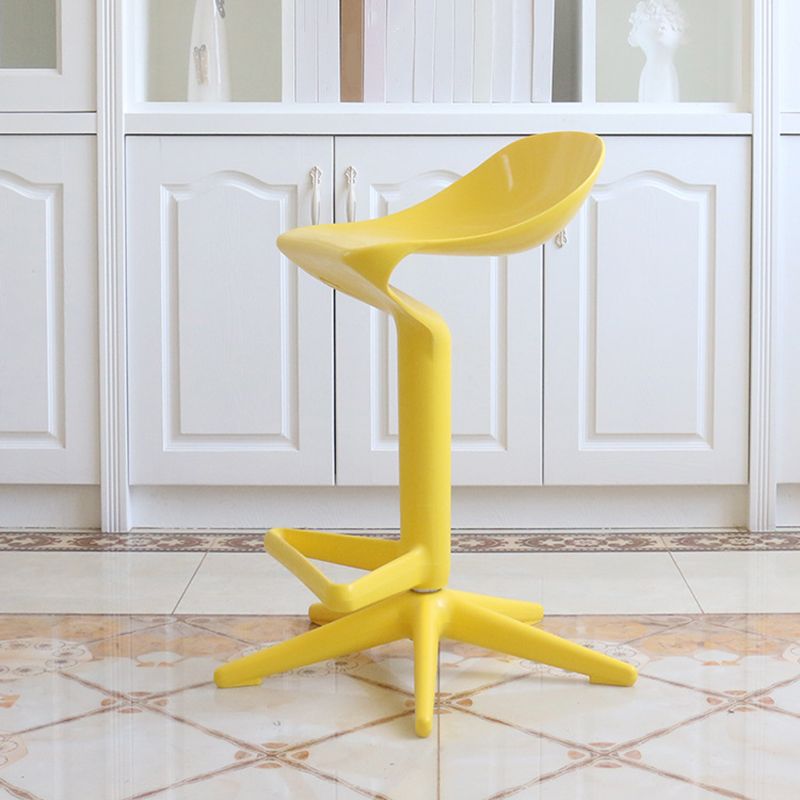 Indoor Modern Plastic Barstool Rotating Lifting Colorful Bar Stool Clearhalo 'Bar Furniture' 'Bar Stools' 'bar_stools' 'furn' 'furn_bar_stools' 'furniture_bar_stools' 'Kitchen & Dining Furniture' 'kitchen&dining_furn' 'kitchen' 'kitchen_furn' Furniture' 1200x1200_5179d35e-e545-46e2-88d5-c357b33d3bd0