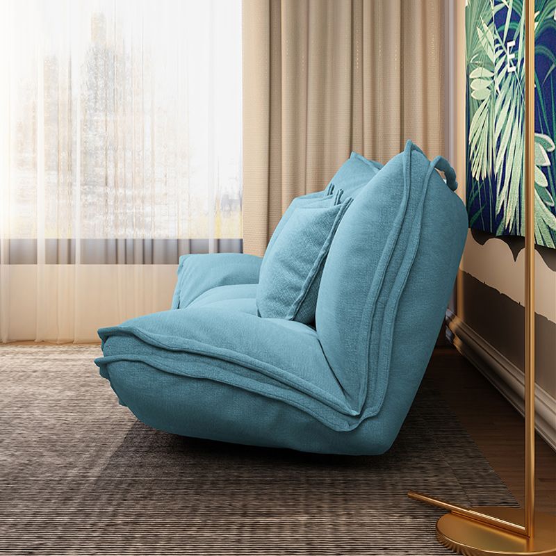 Contemporary Tight Back Convertible Sleeper Sofa 19.69"High Fabric Armless Sofa Clearhalo 'furn' 'furn_sofas' 'Furniture' 'furniture_sofas' 'kitchen' 'kitchen_sofas' 'Living Room Furniture' 'Sofa' 'sofas' 1200x1200_5179e0fb-b0b6-46a2-a53e-fcb4c6d72f67