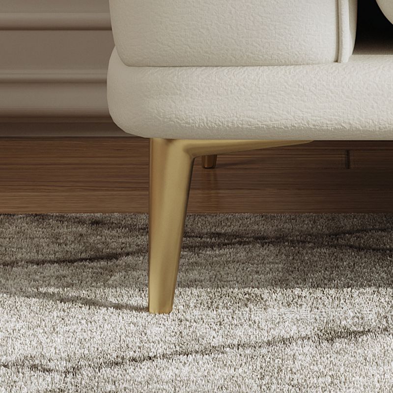 Modern Style Solid Wood Base Namib & White Leather Rectangular Sofa Clearhalo 'furn' 'furn_sofas' 'Furniture' 'furniture_sofas' 'kitchen' 'kitchen_sofas' 'Living Room Furniture' 'Sofa' 'sofas' 1200x1200_517b1963-9eae-479f-a2ea-809e914cfc41